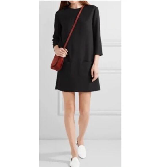 THE ROW Marina Crepe Mini Dress Size Small - Picture 1 of 6